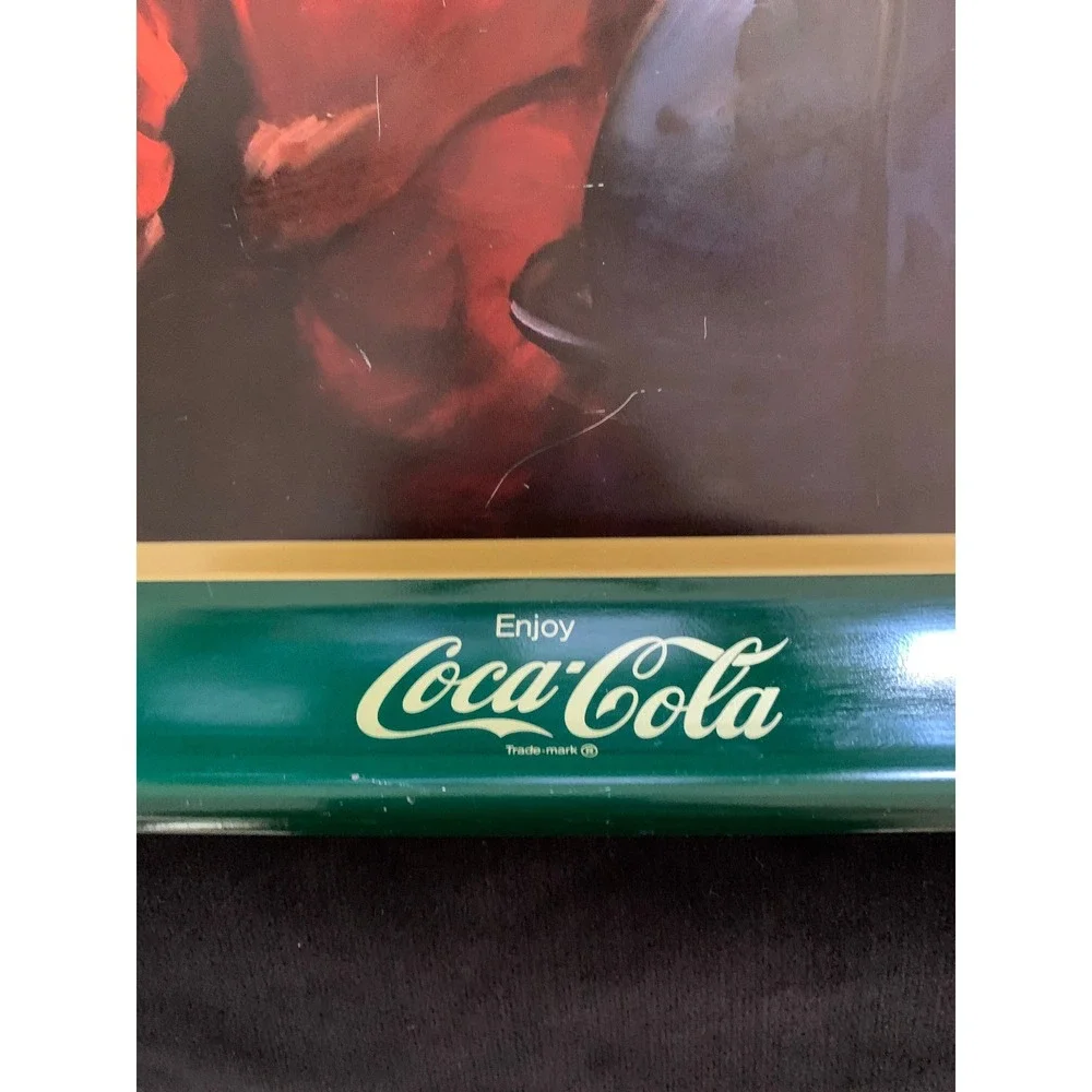 Vintage 1994 Coca-Cola Santa Claus Christmas Collectible‎ Tray